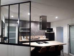 Trouvez cuisine avec ilot central sur 2ememain ✅ avantageux pour tout le monde. Cuisine Amenagee Avec Verriere Menuiserie Soulard