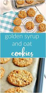 An Easy Egg Free Golden Syrup And Oat Cookie Recipe Cookies Easy Cookie Recipes Easy Biscuit Recipe Oat Cookies