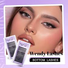 Lower Eyelash Extensions, 5/6/7 mm, Mixed Length, Natural Look, B Curl,  Lightweight, Soft Lower Eyelash Extensions, Makeup Eyelash Extension ...