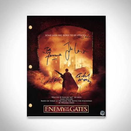 Enemy at the Gates (2001) Transcript Limited Signature Edition | RARE-T