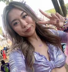 Your bubblegum pop in angy dubstep disneyland 🩵💕🍭, fave fit of the  weekend heh~~