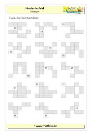 Kärtchen ausdrucken, folieren, ausschneiden, auf der rückseite. Hundertertafel Uebungen Hundertertafel Zum Ausdrucken