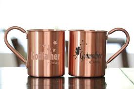 Benutzerdefinierte Graviert Paten Kupfer Becher Set Moskau Copper Mugs Mugs Cool Mugs