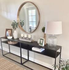 Glasgow Metal Console Table Black Project 62 In 2020 Black Console Table Decor Console Table Styling Entrance Table Decor
