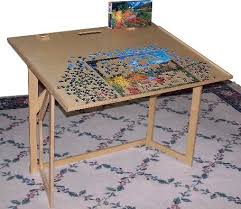 Jigsaw Puzzle Easel Puzzle Table Jigsaw Puzzle Table Woodworking Jigsaw