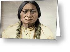 Sitting Bull, Native North American Chief Photograph by David Frances Barry 