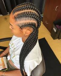 Braiding your hair can help to make it grow faster by providing it with a more stable structure. Plait Braids For Protective Styling And Fast Hair Growth Feed In Braids Hairstyles Braided Hairstyles African Braids Hairstyles