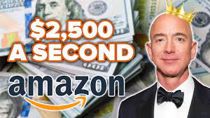 Jeff bezos along with other wealthy individuals have ownership in companies that give them the value or net worth stating who they are financially. How Amazon Ceo Jeff Bezos Will Make 1 Million Dollars During This 7 Minute Video Youtube