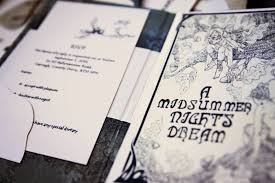 A Midsummer Night S Dream Wedding Invitation Midsummer Nights Dream Wedding Midnight Summer Dream Wedding Invitations