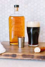 A New Trend In The Beer World Is Pairing Spirits With Beer In Boilermaker Style Try This Vanilla Bartender Drinks Happy Hour Cocktails Drinks Alcohol Recipes
