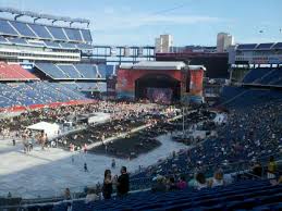 gillette stadium section 238 concert seating rateyourseats com