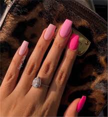 #orange nails #long nails #square nails #square #nail blog #nails #mani #manicure #pretty nails #pretty colors #cute nails #nobw #nails on black women #melanin #black women. 40 Cute Square Nails Art Designs For This Season Page 8 Of 44 Beauty Zone X