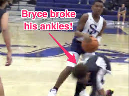 Lebron raymone bronny james jr. Video Lebron James Son Bronny Celebrates Bryce Dropping Defender