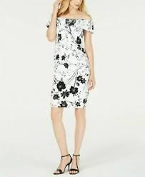 We did not find results for: Calvin Klein Off The Shoulder Floral Print Dress Size 2p White Black Flowers Nwt 193623821012 Ebay