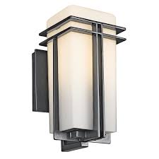 Kichler Tremillo 11 75 Small Outdoor Wall Light In Black