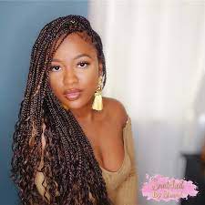 45 Trendy Goddess Box Braids Hairstyles Stayglam Box Braids Hairstyles Braids With Curls Braided Hairstyles