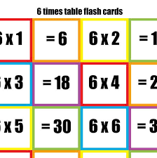 Multiplication Flashcards Math For Kidslearn The 6 And 7 Etsy Flashcards Multiplication Flashcards Math For Kids