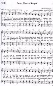 Sweet Hour Of Prayer Hymn Satb Sweet Hour Of Prayer Hymn Christian Songs