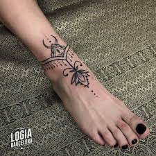 Tatuajes En El Pie Logia Tattoo Barcelona