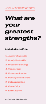 Strengths And Weaknesses For Job Interviews Great Answers Resumeway Job Interview Answers Job Interview Tips Job Interview Advice