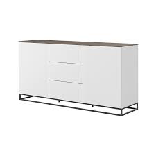 Indépendamment du style de votre habitation ou établissement, ces meubles de rangement design donneront une. Meuble De Rangement Join Noyer Fsc Blanc Tema Home En Offre Speciale Sur Zeeloft
