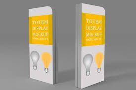 Free Totem Display Psd Mockup Free Design Resources Photoshop Mockup Free Mockup Mockup Design