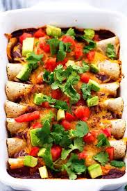 Skinny Chicken Enchiladas Delicious Healthy Recipes Delicious Healthy Skinny Chicken Enchiladas