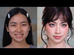 Acne Makeup Tutorial from Chinese Girl Model. Makeup Transformation Get You  Beautiful #acnemakeup