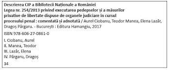 Decret pentru promulgarea legii privind aprobarea ordonantei de urgenta a guvernului nr. Legea Nr 254 2013 Privind Executarea Pedepselor È™i A MÄƒsurilor Privative De Libertate Dispuse De Organele Judiciare In Cursul Procesului Penal ComentatÄƒ È™i AdnotatÄƒ Lege5 Ro