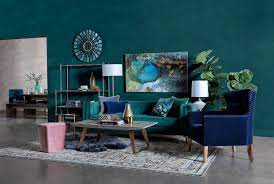 It's something between green and blue and so it creates perfect combinations with colors like Gorgeous Teal Colour In Home Decor