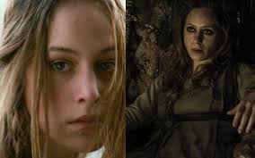 When you realize that the witch (Jodhi May), who predicted young Cersei's  future, was also the younger sister who stepped away off the cliff from  Magua in “The Last of the Mohicans”