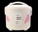 Non-Stick Rice Cooker & Steamer, White, 5.5 Cups JAZ-A10U Tiger