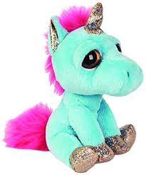 Suki Gifts Lil Peepers Fun Twinkle Blue Unicorn Plush Toy With Silver Sparkle Accents Medium Blue Pink Suki Cute Stuffed Animals Unicorn Toys Unicorn Plush