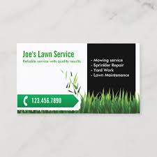Pros of a lawn care business: Lawn Care Landscaping Professional Mowing Business Card Zazzle Co Nz