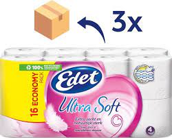 bol com edet ultra soft wc papier 4 laags 48 rollen