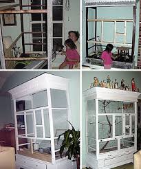 Bird Cage For Sale Craigslist Empress Of Creativity Diy From Armoire To Aviary Bird Aviary Bird Houses Bird House Kits