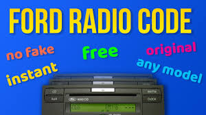 That is all there is to generating a lost or forgotten nissan radio unlock code. Ford Radio Code Get For Free All Models By Fct Auto Moto Sport