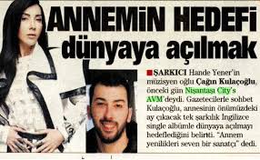 Daha sonra altan çetin ile beraber. City S Nisantasi On Twitter Hande Yener In Muzisyen Oglu Cagin Kulacoglu City S Nisantasi Mahalle Deydi