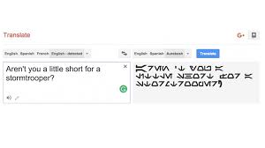 Check spelling or type a new query. Google Adds Star Wars Aurabesh Language Support To Translate Itechment
