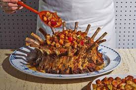 Crown Roast Of Pork Pork Recipes Christmas Roast Recipes Crown Roast Of Pork