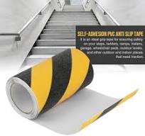 PVC Anti Slip Tape Wearproof Adhesive Backed Safety Flooring for Indoor  Outdoor Steps Ramps Yellow & Black: Amazon.com: Industrial & Scientific