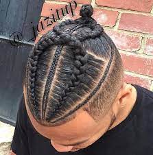 40 Statement Hairstyles For Men With Thick Hair Mens Braids Hairstyles Hair Styles Cool Braid Hairstyles