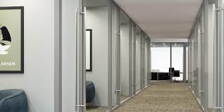 Interior Glass Wall System For Offices Bridge By Transwall
