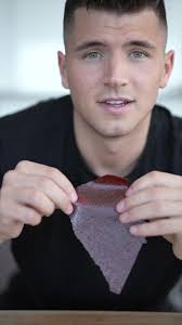 Strawberry Fruit Leather 🍓 #reels #fruits #food #fruitleather #strawberry  #lavashak