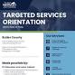 BUTLER County Targeted Services Orientation Class