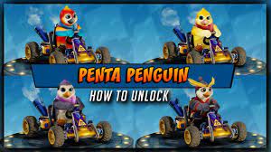 En el menú principal, mantén l1 + r1 y presiona abajo, derecha, triángulo, abajo, izquierda, triángulo, up. Crash Team Racing Nitro Fueled How To Unlock Penta Penguin