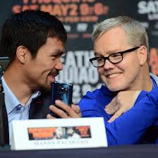 Boxing trainer Freddie Roach back with Manny Pacquiao, free of symptoms