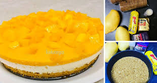 Keju juga digunakan dalam pembuatan kek. Resipi Mango Cheese Cake Super Sedap Tak Perlu Mixer Oven Cukup Mudah Nak Sebiji Di Kedai Kek Keluarga