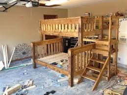 We're proud to help you find rustic log and reclaimed wood furniture that is heirloom quality and will last you, and your family. Rustic Bunk Beds Twin Over Queen Novocom Top