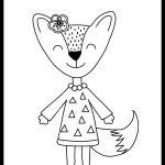 Check out our girly coloring pages selection for the very best in unique or custom digital 30 pages coloring book pdf, printable coloring pages for adults and kids, coloring sheet, cute doodle pages,activity there are 311 girly coloring pages for sale on etsy, and they cost $4.46 on average. Cute Girl Fox With Flower Coloring Page Free Printable The Art Kit